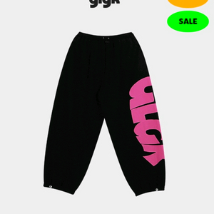 히로glgk로고 아플리케 조거팬츠매란지130에서블랙130교환구해요