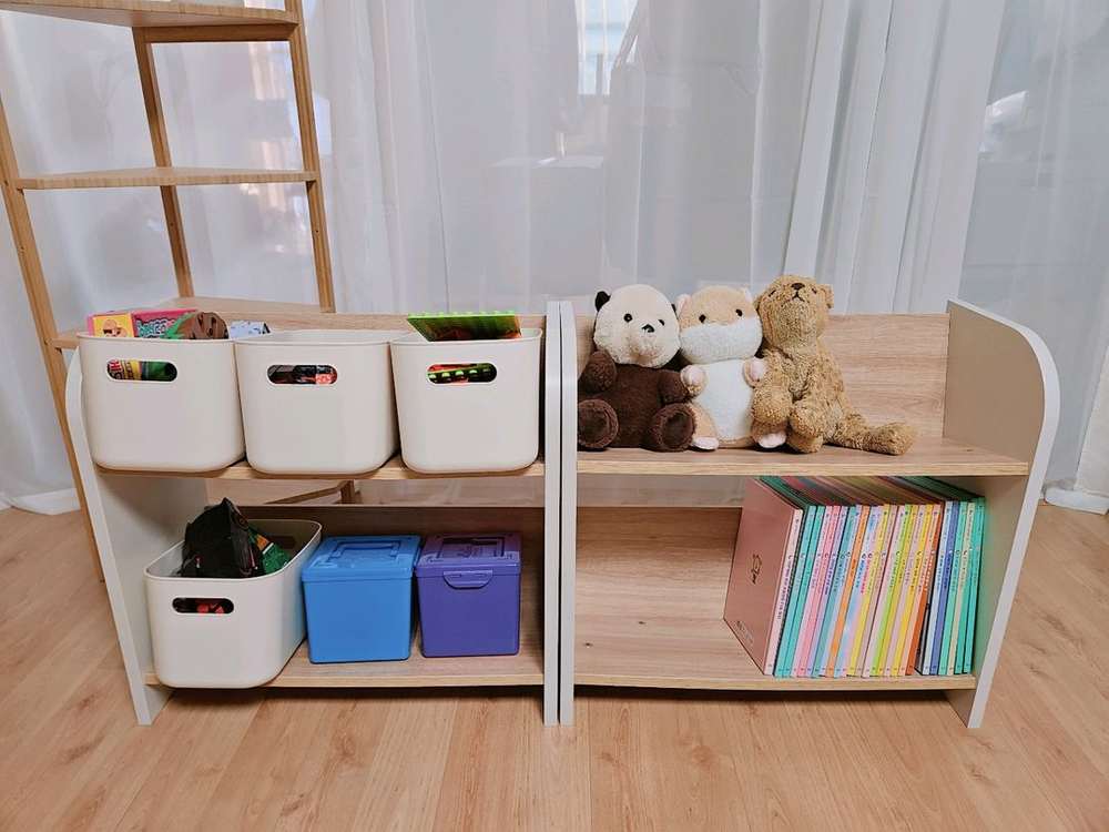 한샘샘키즈수납장 이케아 트로파스트 전면책장 키즈 유아 가구 장난감수납 정리--6