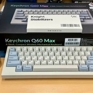 키크론 Q60 MAX (저소음 적축) + 저소음 바나나축 스위치