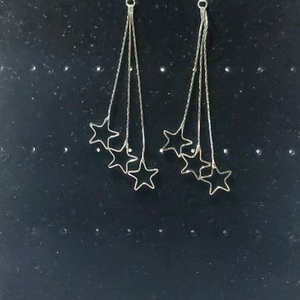 공방 웨딩 하객 귀걸이 빛을 받으면 엄청 반짝여