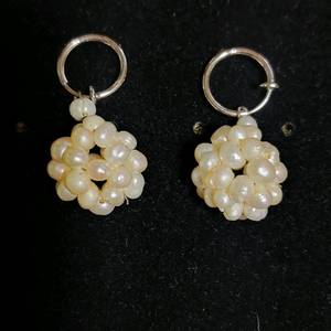 공방 웨딩 하객 귀걸이 빛을 받으면 엄청 반짝여