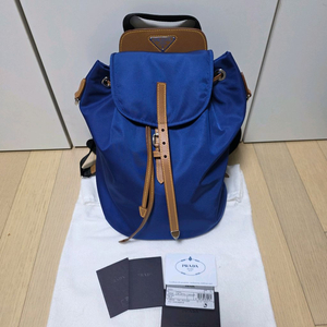 프라다 정품 삼각로고 나일론 사피아노 백팩
