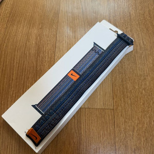 애플워치 44/45/46/49 나이키 스포츠루프 게임로얄/오렌지 이미지