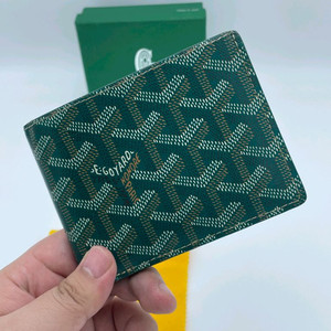 [ 정품 / 풀구성 ] 고야드 빅투와르 반지갑 스페셜 컬러 그린
