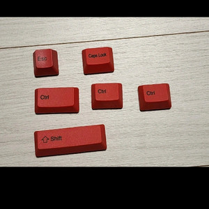 리얼포스 R2 R2TL 포인트 키캡 (레드, 레오폴드 정품) 이미지