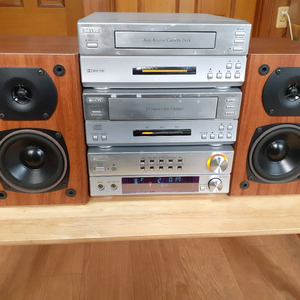 산요미니앰프스피커세트 이미지