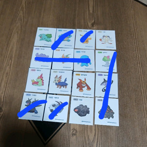 무료배송 포켓몬띠부씰 1개 선택 포켓몬 시즌1 띠부띠부씰 이미지