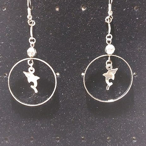 새 상품 미사용 공방 귀걸이 세상에 하나밖에 없습니