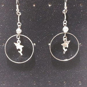 새 상품 미사용 공방 귀걸이 세상에 하나밖에 없습니