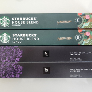 네스프레소,스타벅스 커피캡슐 2종