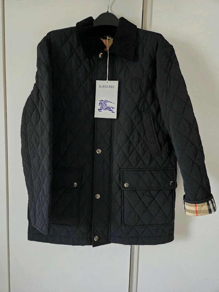 (정품) 신상 버버리 여성 퀼팅 자켓 m(66) 새상품--5