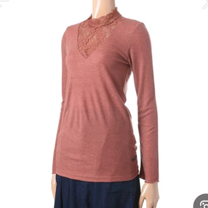 새옷 S 레이스 스판 블라우스 티셔츠 써스데이아일랜드 이미지