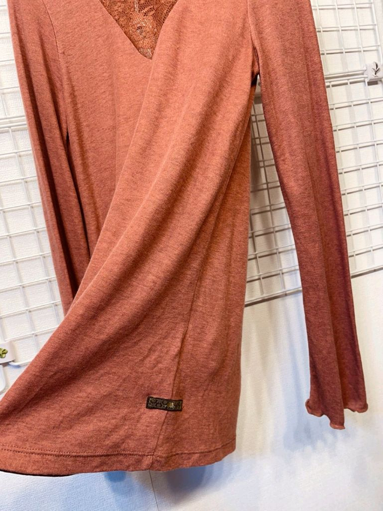 새옷 S 레이스 스판 블라우스 티셔츠 써스데이아일랜드 이미지