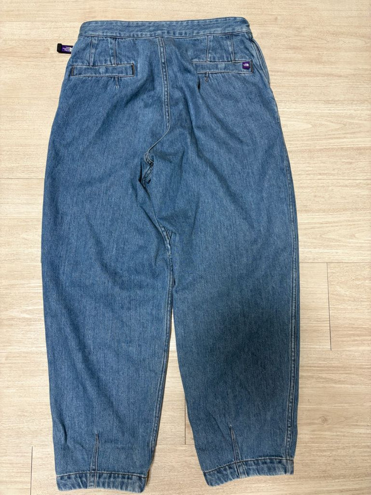 노스페이스 퍼플라벨데님 와이드 테이퍼드 팬츠 32--2