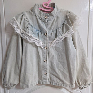 여아 연청자켓 남방 130사이즈 이미지