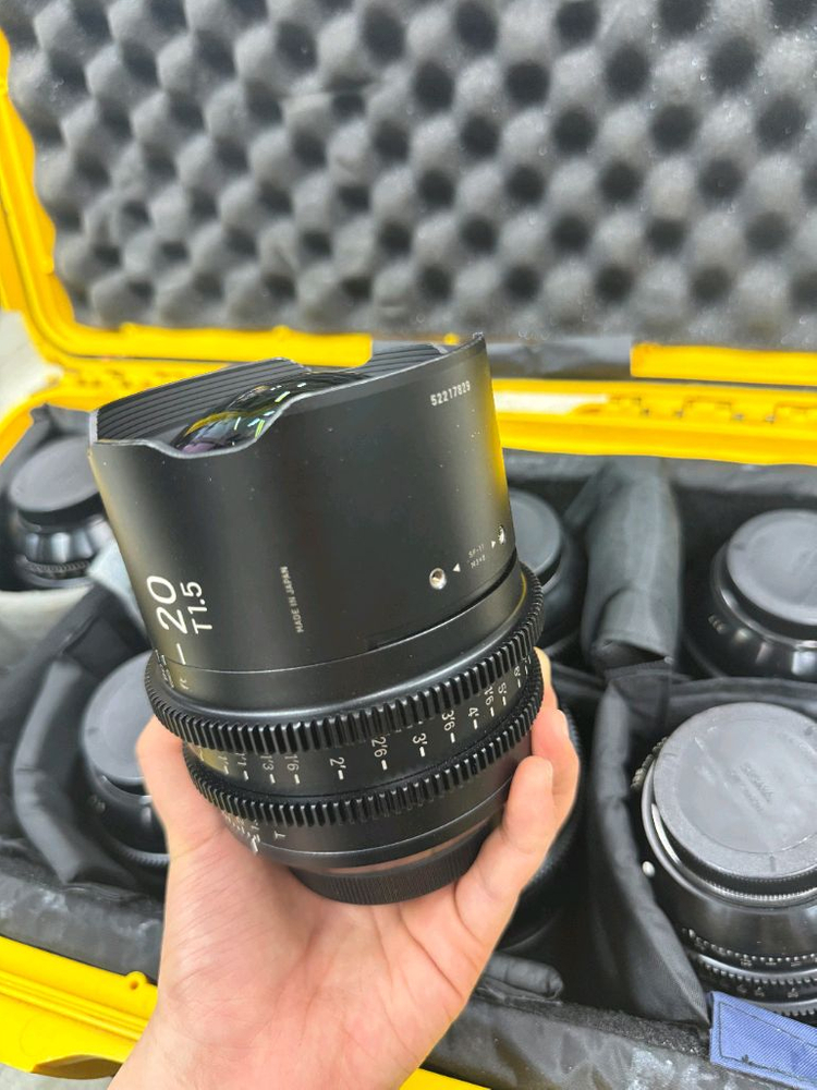 시그마 시네 단렌즈 14,20,24,35,50,85,135 7구 판매합니다 ef 가격내림 이미지