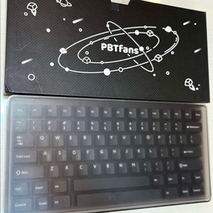 PBTfans WOB 블랙 키캡 이미지