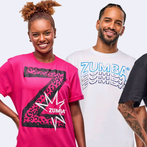 줌바웨어 정품 반팔티 공용티(흰색만가능)