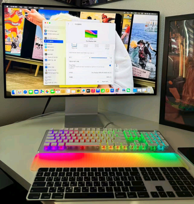 애플Apple 프로디스플레이 XDR 모니터&MAC Studi M2 max &애플 Pro Stand--3