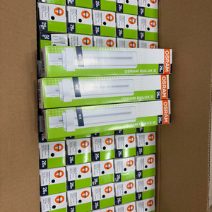 오스람 DULUX D 26W 4000K 백색 2핀 삼파장램프 53개