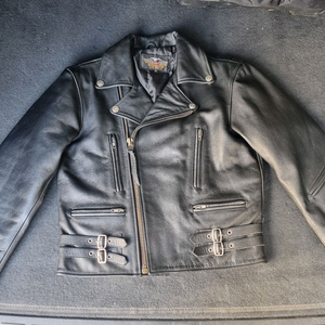 할리데이비슨 영국식 소가죽자켓 라이더자켓 이미지