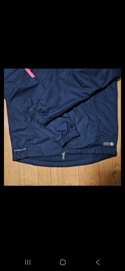 완전새상품급)나이키 방수 우븐 후드 자켓,타크 네이비,넉넉한 100--3