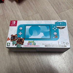 미개봉 닌텐도 동물의숲 스위치라이트 에디션 콩돌밤돌 알로하 에디션