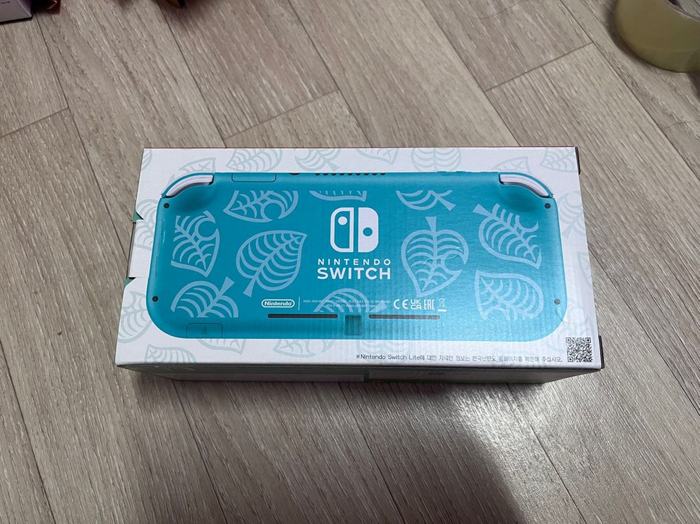 미개봉 닌텐도 동물의숲 스위치라이트 에디션 콩돌밤돌 알로하 에디션--1