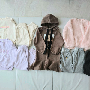 여아옷 120 겨울기모