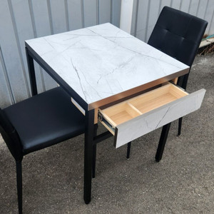 식당 수저통 테이블 2인용 식탁