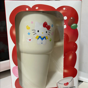 헬로키티 텀블러 세븐일레븐-새상품 이미지
