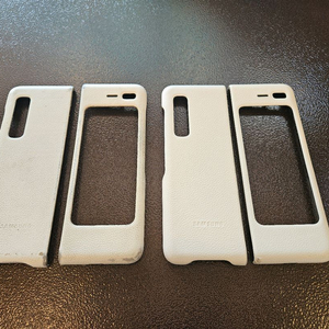 (정품) 갤럭시 폴드1 가죽 케이스 (화이트 희소가치) 이미지