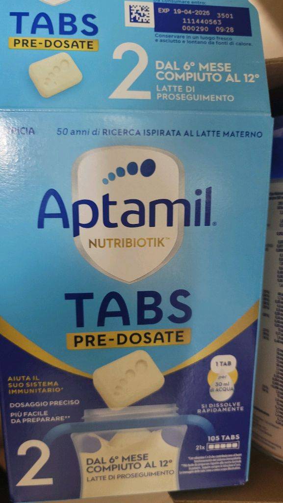 압타밀 아기 분유 2단계 리콜x 이미지