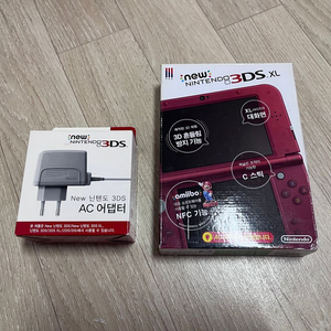 뉴 닌텐도 3ds xl 메탈릭 레드