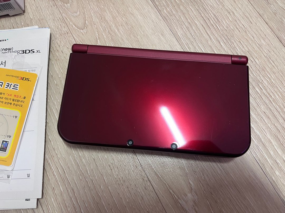 뉴 닌텐도 3ds xl 메탈릭 레드--3