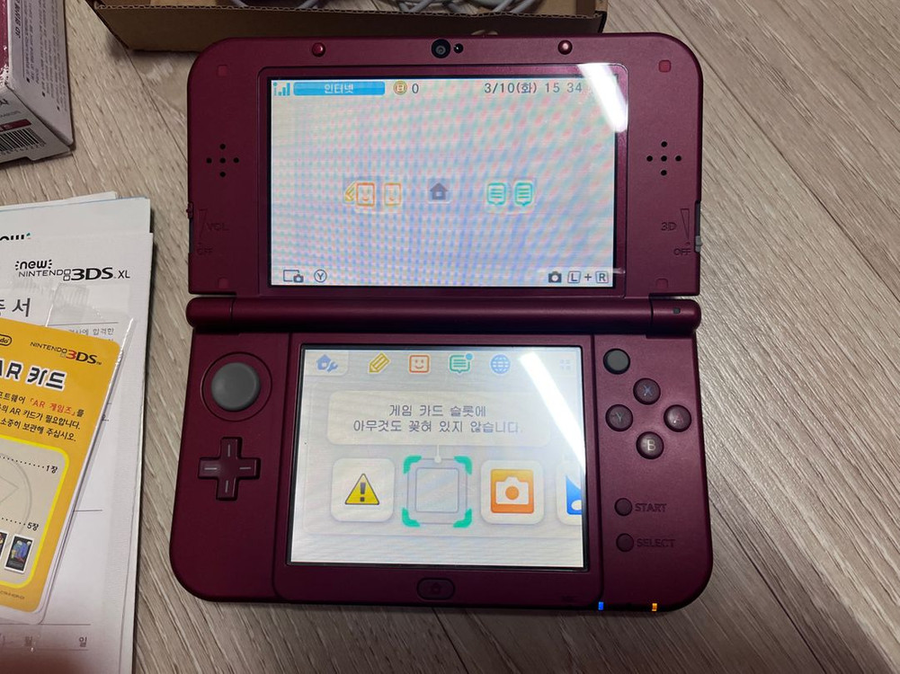 뉴 닌텐도 3ds xl 메탈릭 레드--4