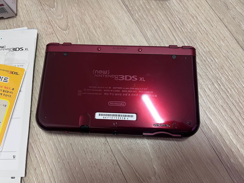 뉴 닌텐도 3ds xl 메탈릭 레드--5