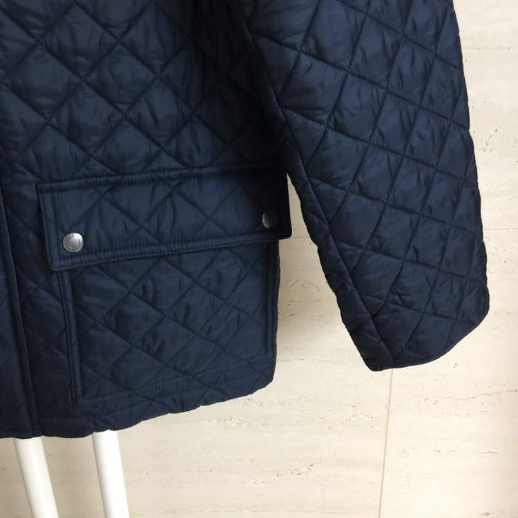 버버리 키즈 퀼팅 후드 자켓 14Y--3