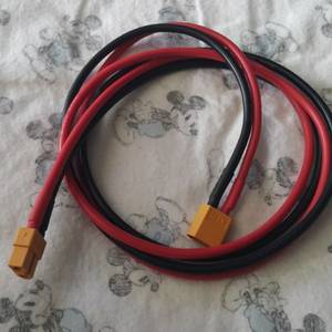 전기자전거 배터리 연장선 XT60 1미터 12AWG R 이미지