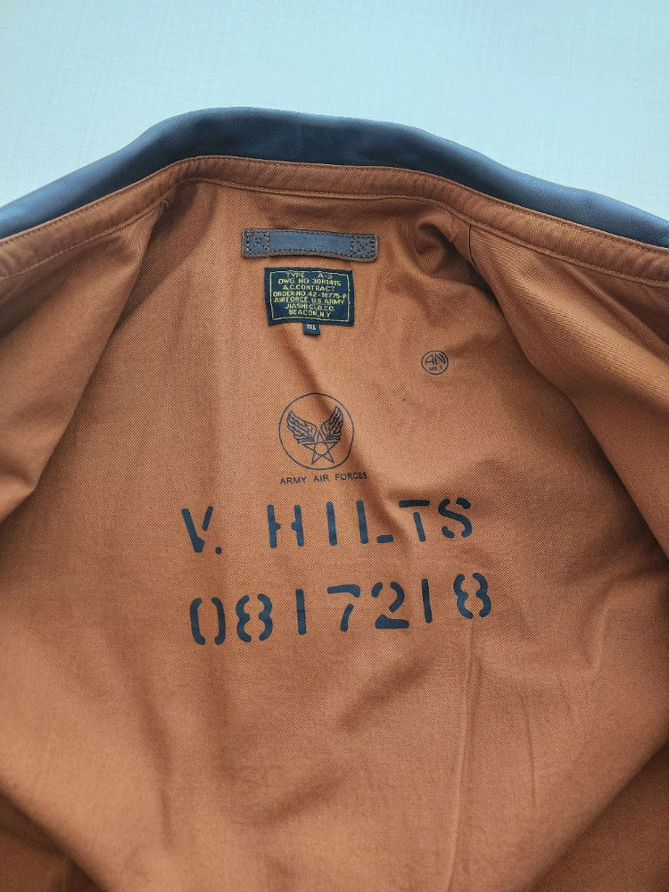 A-2가죽 자켓 이미지