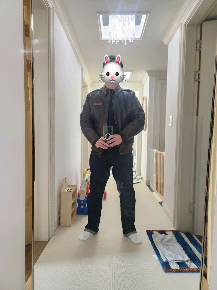 A-2가죽 자켓 이미지