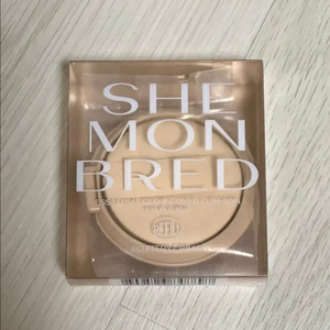 쉬몬브레드 쿠션 19호 포터리크림 에센셜 글로우 커버 쿠션 리필