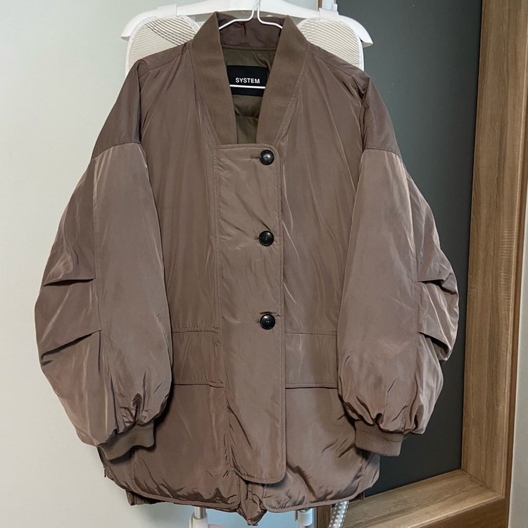 한섬 SYSTEM 시스템 22 구스 패딩 점퍼 (55)--1