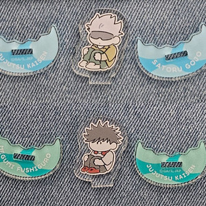 (일괄) 주술회전 고죠 사토루 후시구로 메구미 유라유라 아크릴