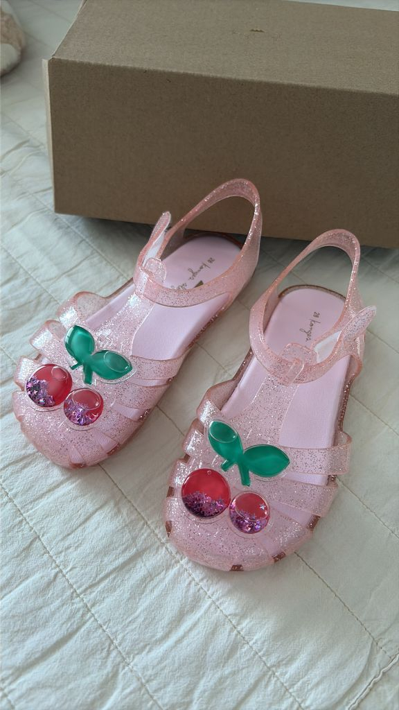 콩제슬래드 체리 젤리 샌들 28사이즈 새제품--1