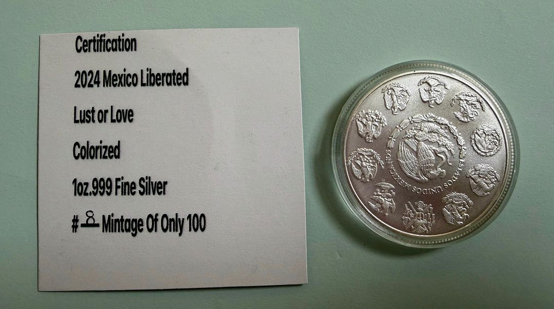 전세계 100개한정판) 리버타드 은화--1