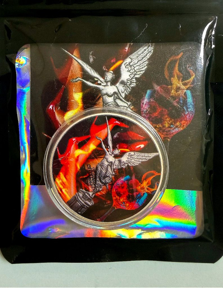 전세계 100개한정판) 리버타드 은화--2