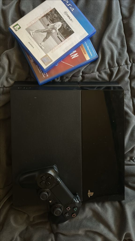 플스4+cd2개(스파이더맨,피파21) 이미지