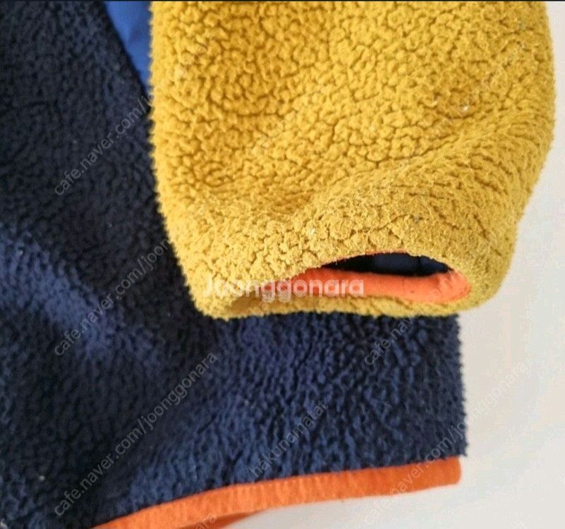 타이니코튼 후리스 점퍼 10y 중고 이미지