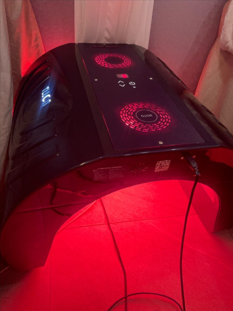 일론 화이트태닝 LED 돔형 마스크--1